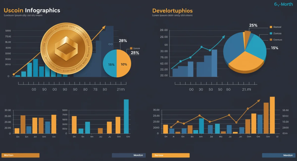Infographic comparing altcoin user growth and community metrics
