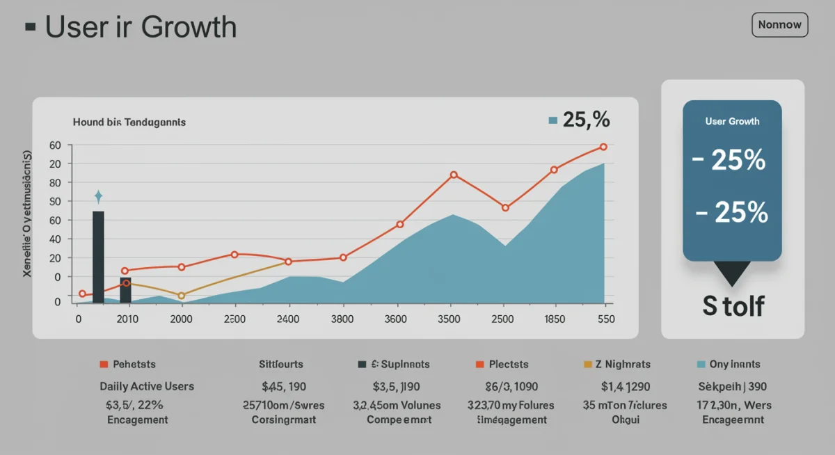 Infographic detailing a 25% altcoin user growth over six months