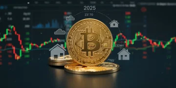 Bitcoin integrated into a diversified US investment portfolio for 2025