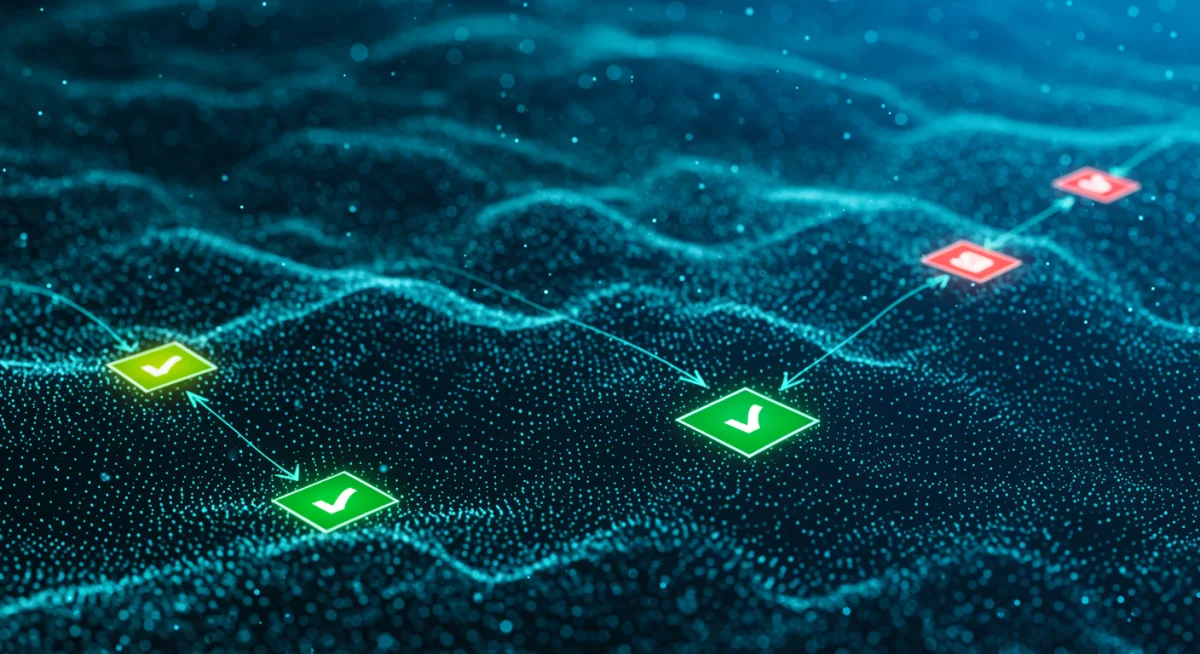 Data flow within decentralized finance networks under regulatory scrutiny and compliance measures.